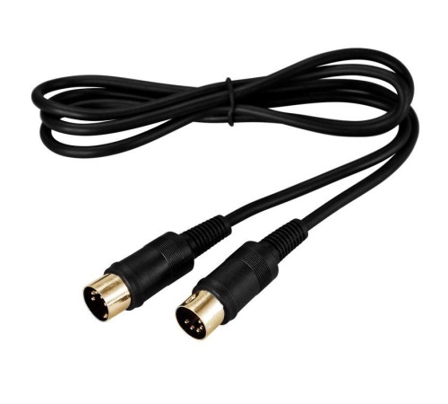 Шнур DIN 5PIN Plug - DIN 5PIN Plug 1.5м (GOLD) Rexant 17-2522 Шнур DIN 5PIN Plug - DIN 5PIN Plug 1.5м (GOLD) Rexant 17-2522